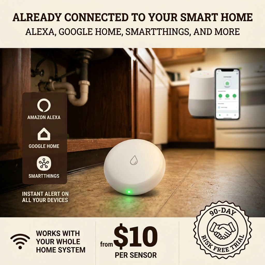 LeakShield Guardian — First Drop Water Leak Sensor