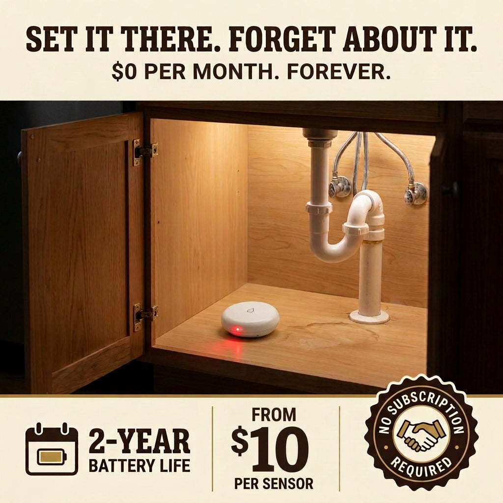 LeakShield Guardian — First Drop Water Leak Sensor