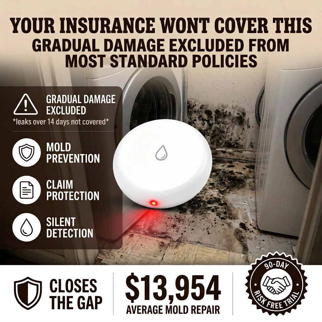 LeakShield Guardian — First Drop Water Leak Sensor